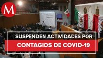Clausuran Congreso y evitan la destitución de Manuel González