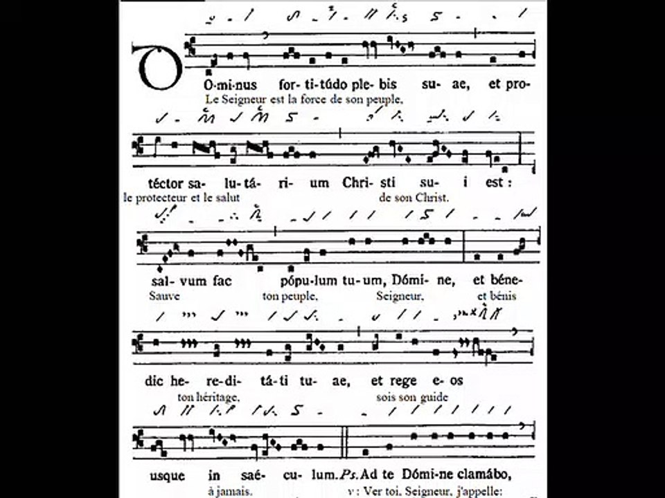 Introitus Dominus fortitudo, Dominica XII TpA (12TO)