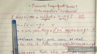 Present imperfect tense Interrogative sentences in hindi, Present imperfect tense,Tense in hindi,Learn tense in hindi,How to learn translation,Translation hindi into English,Samjhen tense ko,Sikhen tense ko,How to learn tense,