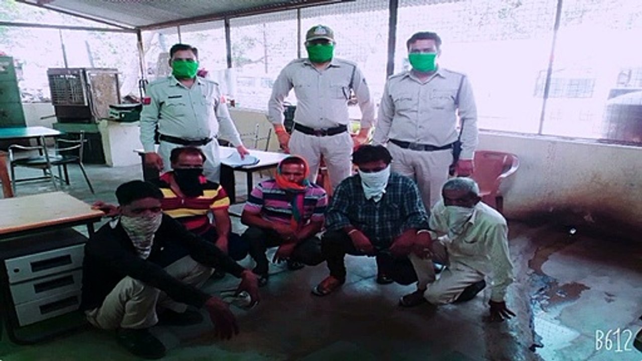नीमच सिटी पुलिस की बड़ी कार्रवाही, जुए-सट्टें के ठिकानों पर दबिश दे कर 5 को पकड़ा