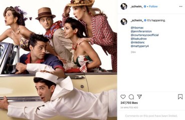 Friends reunion special expected to film in August