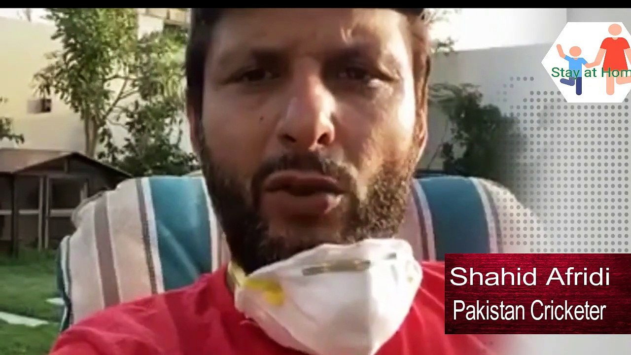 Shahid Afridi - Pakistani Cricketer - Covid - 19