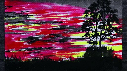 Beautiful scenery painting