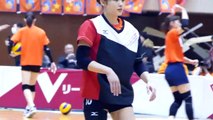 Cute female volleyball Japanese player 可愛い女子パレー　日本人選手5.11.13
