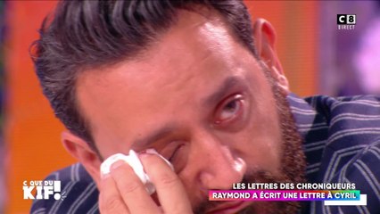 Cyril Hanouna très ému après que Raymond lui adresse un message d'amitié