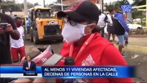 Al menos 11 vivendas afectadas y decenas de personas en la calle por incendio en Manabí