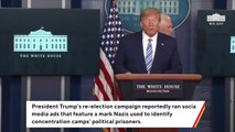 Trump Campaign Runs Ads Featuring Mark Nazis Used To Identify Prisoners