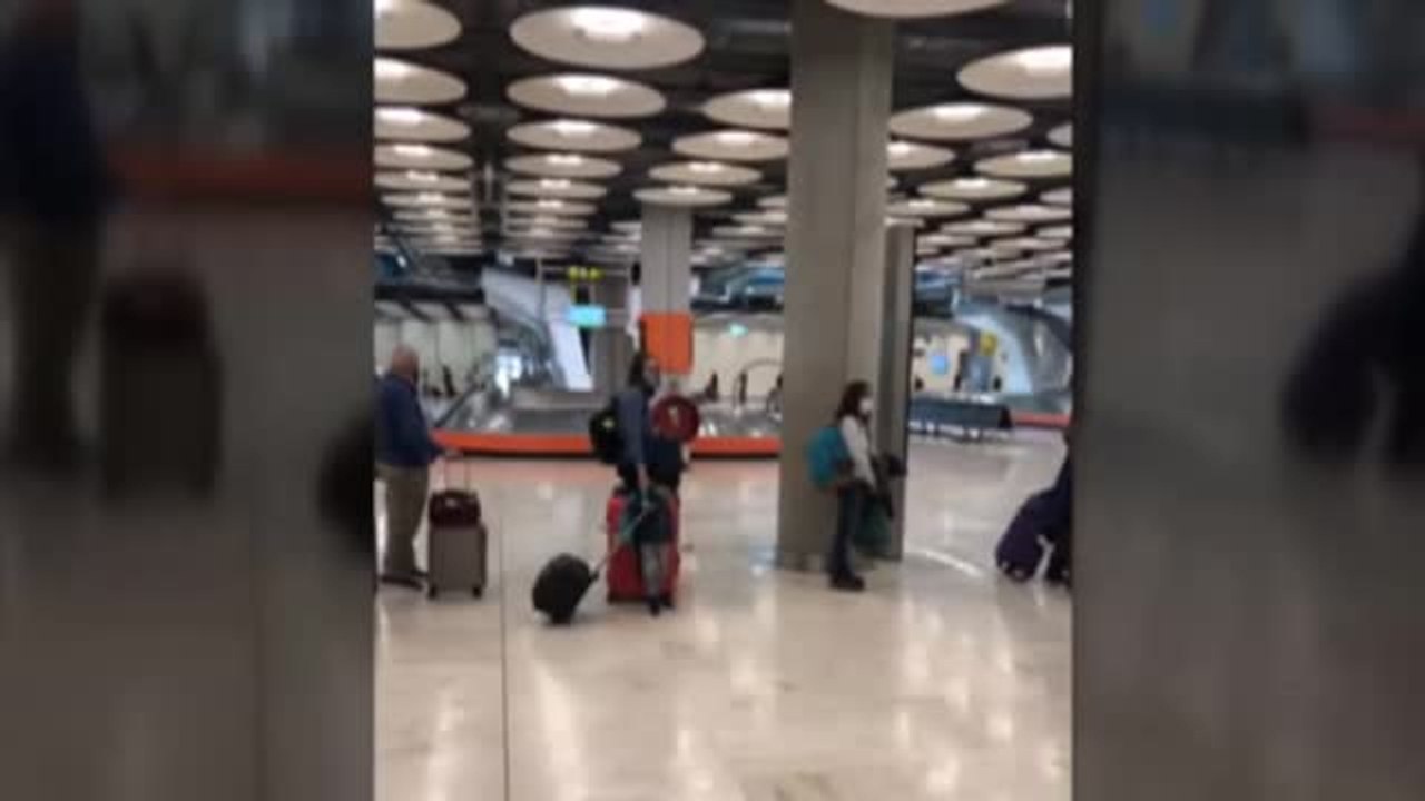 El aeropuerto de Madrid endurece el protocolo sanitario para evitar que se filtren contagios