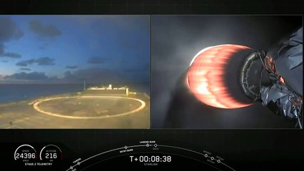 Download Video: SpaceX lanzó al espacio otros 58 satélites Starlink y tres de observación