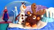 Play Doh Sparkle Snow Dome Disney FROZEN Olaf Sven Elsa Anna - Play Doh Brillante Globo de Nieve
