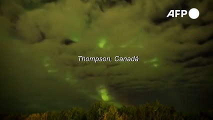 Aurora Boreal Encanta o Norte do Canadá 🌌