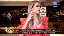 Fabiola Véliz indignada ante comentarios donde aseguran que ella mantiene a su marido