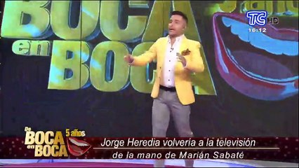 ¿Jorge Heredia regresa a la televisión?