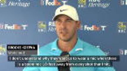 Announcers need to 'shut up and listen' says Brooks Koepka