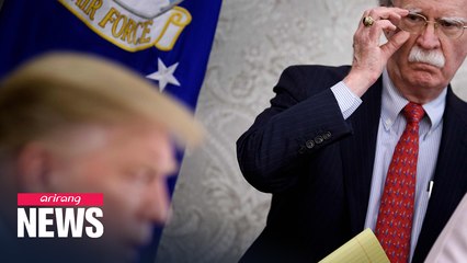 Trump blames Bolton for impasse on denuclearization process with N. Korea