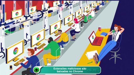 Extensões maliciosas são baixadas no Chrome