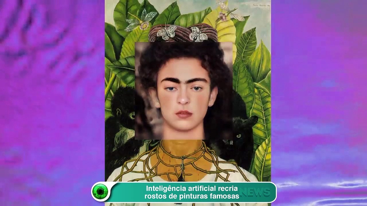Inteligência artificial recria rostos de pinturas famosas