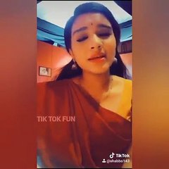 zee Tamil semparuthi serial actress tik tok video