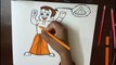 How to draw Chhota Bheem | Happy Chhota Bheem  | Drawing and Art Gallery