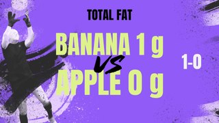 LOSE WEIGHT || TRACK WHAT YOU EAT || BANANA VS APPLE || NUTRITION FACTS || ENJOY DIET