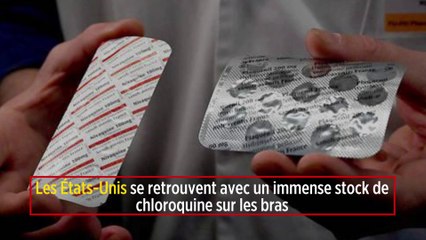 Les États-Unis se retrouvent avec un immense stock de chloroquine sur les bras