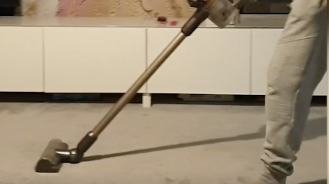 Kunst mit dem Staubsauger