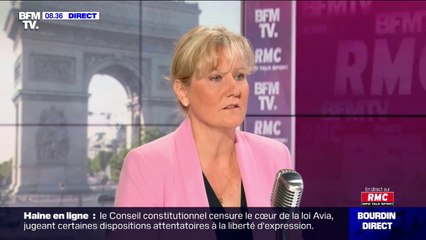 Nadine Morano pense que "Marine Le Pen n'a aucune chance d'être élue présidente de la République"