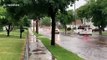 Torrential rain leads to severe flooding on streets and rivers of Sioux Falls, South Dakota