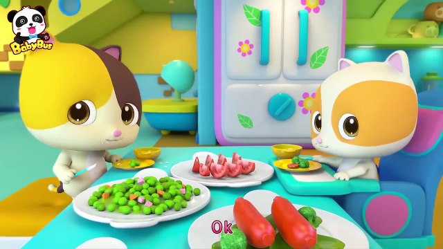 Tengo Buenos Modales en La Mesa | Canciones Infantiles | Buenos Modales Para Niños | BabyBus Español