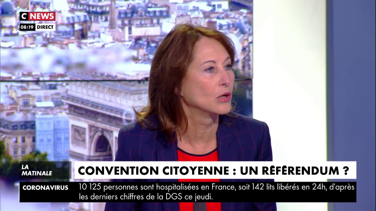 Ségolène Royal sur la convention citoyenne :«il faut changer le contenu de la croissance économique»