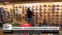 Depuis le déconfinement, à Bordeaux, les clients ne se pressent plus dans les boutiques - VIDEO
