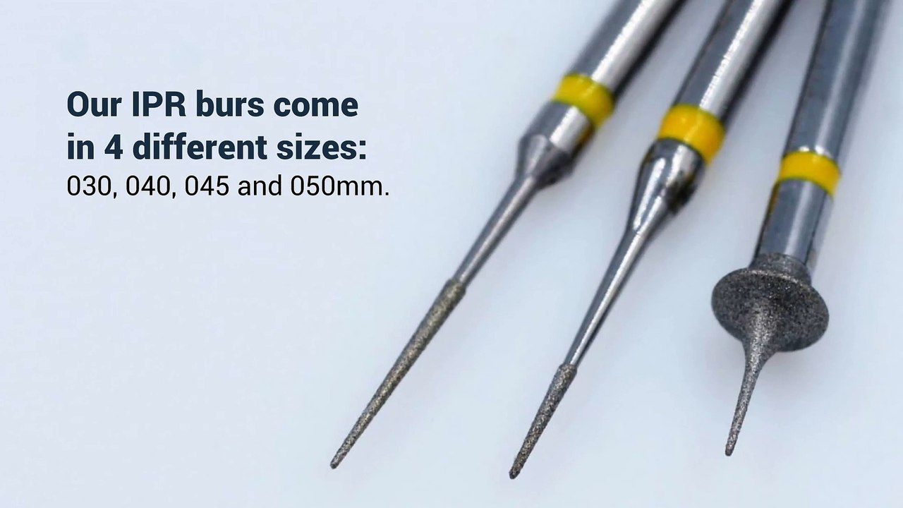Strauss Diamond’s Interproximal Reduction (IPR) Burs