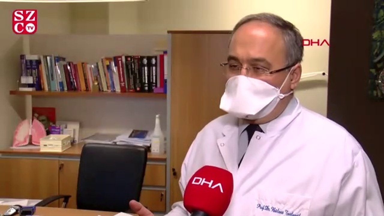 Prof. Dr. Bülent Tutluoğlu'nda maske kullanımı uyarıları