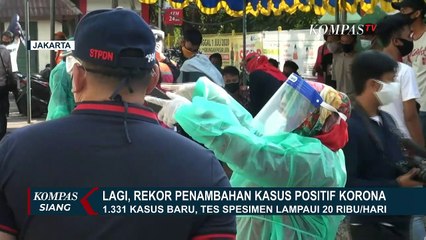1331 Kasus Positif Corona Baru, Indonesia Belum Capai Kriteria New Normal WHO