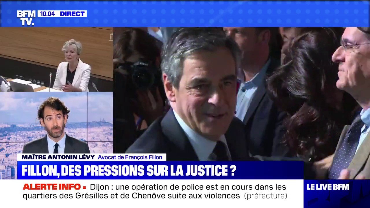 Me Antonin Lévy (avocat de François Fillon): "Il y a dans le procès Fillon, un problème de séparation des pouvoirs"