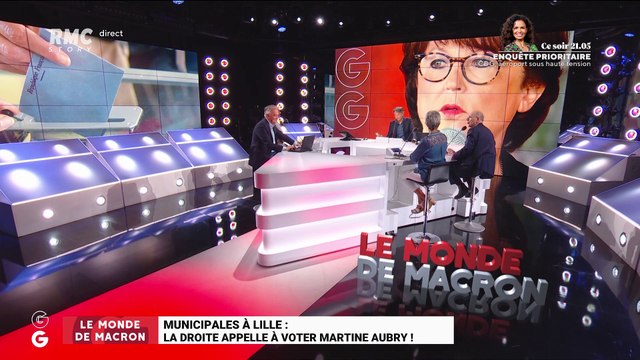Le monde de Macron : Municipales à Lille, la droite appelle à voter Martine Aubry - 19/06