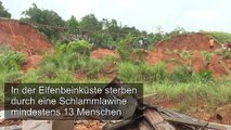 Tote durch Schlammlawine in Elfenbeinküste