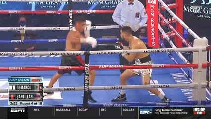 Giovani Santillan vs Antonio DeMarco Full Fight 16-06-2020