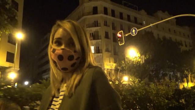 Alba Carrillo disfruta de la noche tras el anuncio de la paternidad de Feliciano López