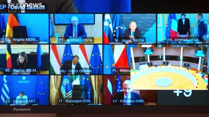 Líderes europeus negoceiam plano de recuperação económica do bloco