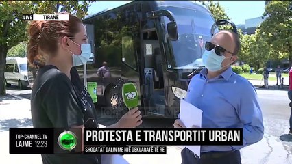 Protesta e transportit urban/ Shoqatat dalin me një deklaratë të re