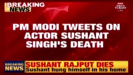PM Modi Tweets On Actor, Sushant Singh Rajput's Death - Breaking News