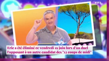 Les 12 coups de midi : Eric éliminé, à combien s'élève sa cagnotte ?