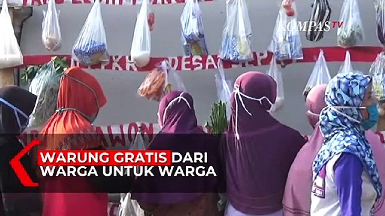 Warung Gratis di Sragen. Dari Warga Untuk Warga.