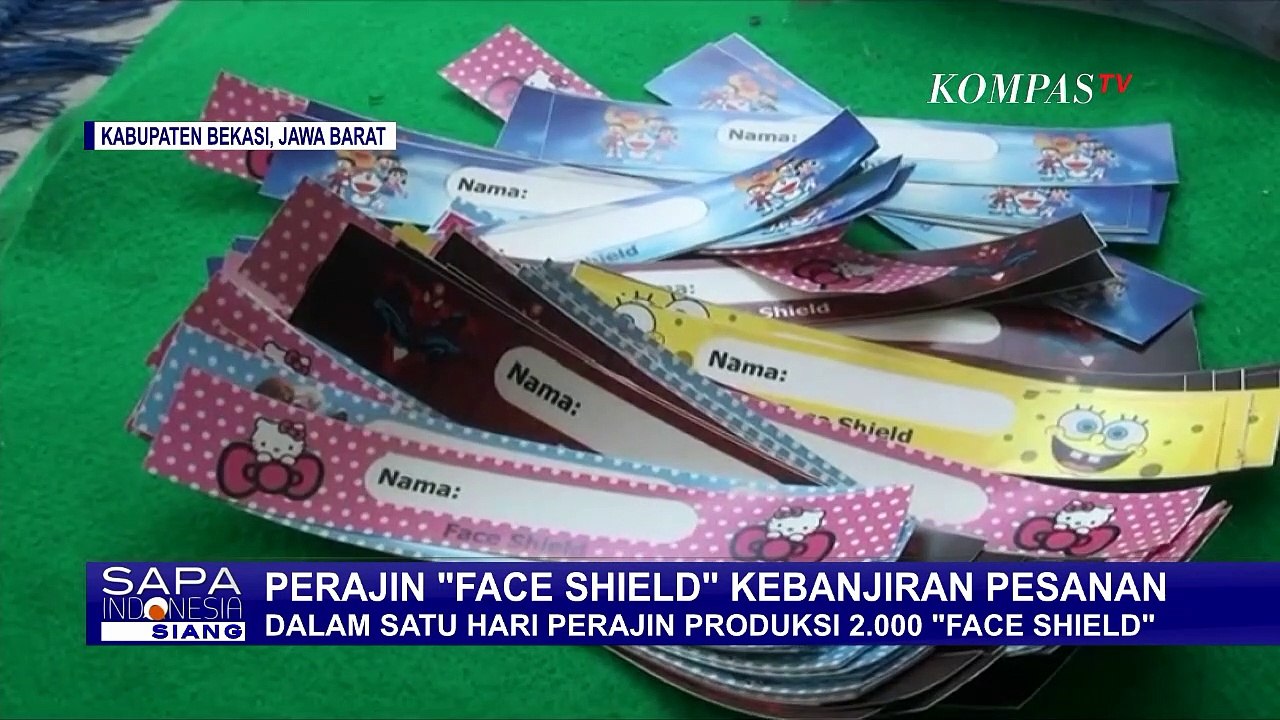 New Normal, Perajin Face Shield Kebanjiran Pesanan!