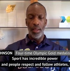 Sport has the power to bring people together - Michael Johnson