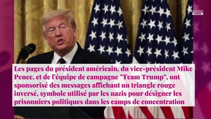 Donald Trump : Facebook retire une publicité de sa campagne affichant un symbole nazi