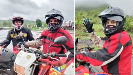स्मिता गोंदकरचा Bike Ride चा पहिला अनुभव