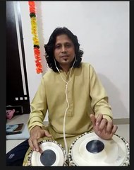 बच्चों ने घर बैठे सीखे तबला वादन के गुर