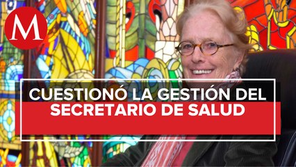 Asa Cristina Laurell renuncia a Subsecretaría de la Secretaría de Salud
